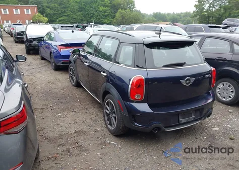 2016 Mini Countryman Cooper S из США, поврежденный, VIN WMWZC5C56GWU02063